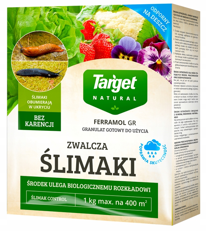 Ferramol - bojuje proti slimákom 1kg Target